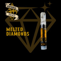 Gods Breath - 1 gram Melted Diamond 510 Cartridge - Indica